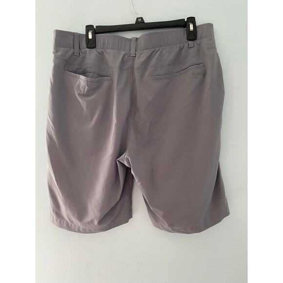 Mens Under Armour Golf Shorts Size 38 Dark Gray - Picture 4 of 5